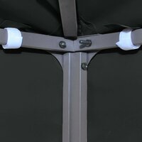 Prieeldak 2-laags 310 g/m&sup2; 4x3 m zwart 5