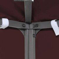 Prieeldak 2-laags 3x3m 310 g/m&sup2; bordeaux 4