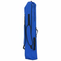 Hangmat met inklapbare standaard blauw 5
