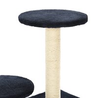 Kattenkrabpaal met sisal krabpalen 60 cm donkerblauw 6