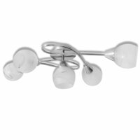 Plafondlamp met glazen behuizing voor lampen 2