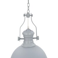 Plafondlamp rond E27 grijs 4