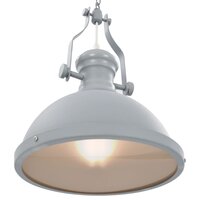 Plafondlamp rond E27 grijs 5