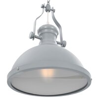 Plafondlamp rond E27 grijs 6