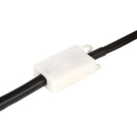 Plafondlamp industrieel E27 mangohout wit 8