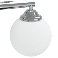 Plafondlamp met glasbollen rond 4xG9 5
