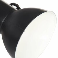 Wandlamp industrieel E27 90x25 cm zwart 8