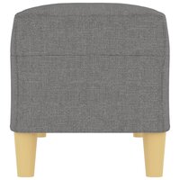 Bankje 100x35x41 cm stof donkergrijs 4