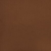 Voetenbank 60x60x35 cm microvezelstof bruin 5