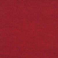 Voetenbank 60x60x36 cm fluweel wijnrood 5