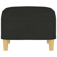 Voetenbank 60x50x41 cm stof zwart 4