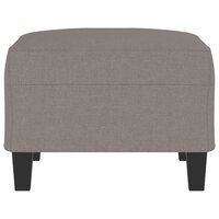 Voetenbank 70x55x41 cm stof taupe 4