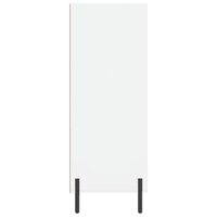 Schappenkast 69,5x32,5x90 cm bewerkt hout wit 5