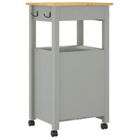 Keukentrolley MONZA 48x40x90 cm massief grenenhout 7