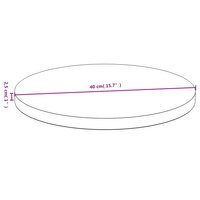 Tafelblad &Oslash; 40x2,5 cm bamboe 4