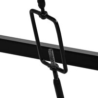 3-delige Barset massief gerecycled hout en echt geitenleer 9