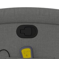 Sta-op-massagestoel verstelbaar stof donkergrijs 12