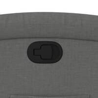 Sta-op-stoel verstelbaar stof donkergrijs 12