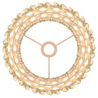 Lampenkap &Oslash;23x28 cm wicker 8