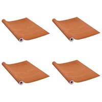 Meubelfolies zelfklevend 2 st 500x90 cm PVC lichteikenkleurig 2