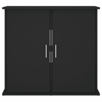 Aquariumstandaard 81x36x73 cm bewerkt hout zwart 5
