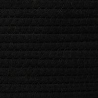 Opbergmanden 2 st katoen wit en zwart 8