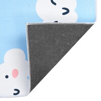 Vloerkleed met print 160x230 cm stof meerkleurig 4