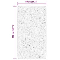 Vloerkleed ARBIZU binnen en buiten vintage stijl 80x150 cm 9