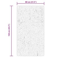 Vloerkleed ARBIZU binnen en buiten vintage stijl 80x150 cm 9