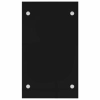 Haardhoutrek 40x35x60 cm glas zwart 4