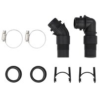 Zwembadverwarming solar 75x75x36 cm HDPE aluminium 7