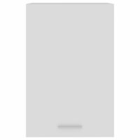 Hangkast 39,5x31x60 cm bewerkt hout wit 7