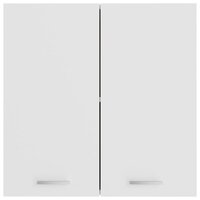 Hangkast 60x31x60 cm bewerkt hout wit 6