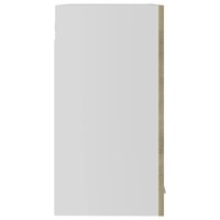 Hangkast 60x31x60 cm bewerkt hout sonoma eikenkleurig 7