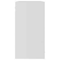 Hangkast 80x31x60 cm bewerkt hout wit 7