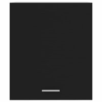 Hangkasten 2 st 50x31x60 cm bewerkt hout zwart 8