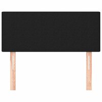 Hoofdbord 90x5x78/88 cm stof zwart 3