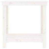 Werkbank 80x50x80 cm massief grenenhout wit 5