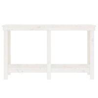 Werkbank 140x50x80 cm massief grenenhout wit 5