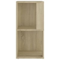 Hoekkast 33x33x67 cm bewerkt hout sonoma eikenkleurig 6