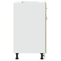 Onderkast met lade 60x46x81,5 cm spaanplaat sonoma eikenkleurig 7