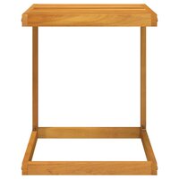 Bijzettafel C-vormig 42x40x50 cm massief acaciahout 4