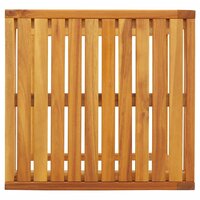 Bijzettafel C-vormig 42x40x50 cm massief acaciahout 7