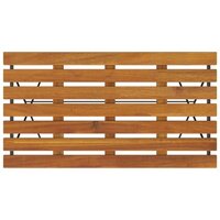 Bistrotafel inklapbaar 100x54x71 cm massief acaciahout en staal 5