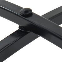 Bistrotafel moza&iuml;ek &Oslash;50x70 cm keramiek terracottakleurig en wit 9