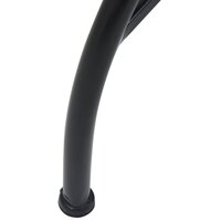 Bistrotafel moza&iuml;ek &Oslash;50x70 cm keramiek terracottakleurig en wit 10