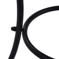 Bistrotafel moza&iuml;ek 60 cm keramiek terracottakleurig en wit 6