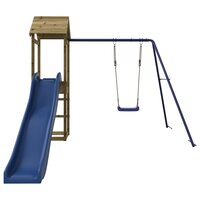 Speelhuis ge&iuml;mpregneerd grenenhout 4