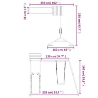 Speelhuis massief douglashout 11