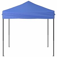 Partytent inklapbaar 2x2 m blauw 3